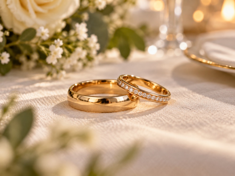 Festliche Hochzeitsatmosphäre